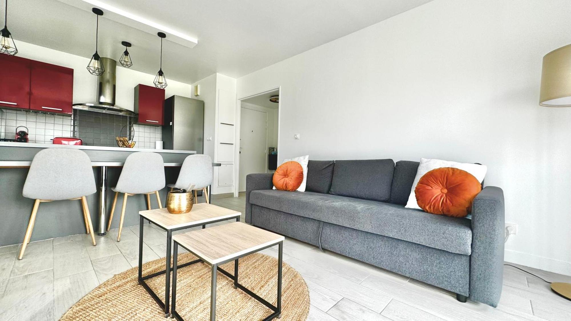 Appartement Central 6 Personnes A 10 Minutes De Disneyland Монтеврен Екстериор снимка
