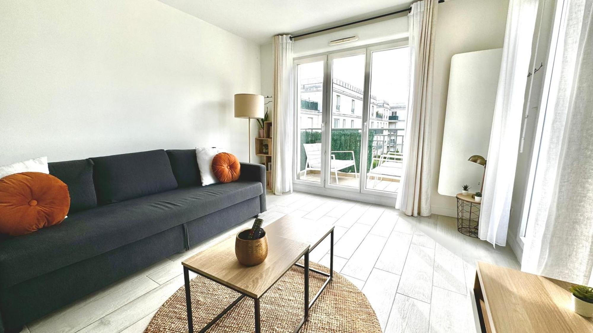 Appartement Central 6 Personnes A 10 Minutes De Disneyland Монтеврен Екстериор снимка